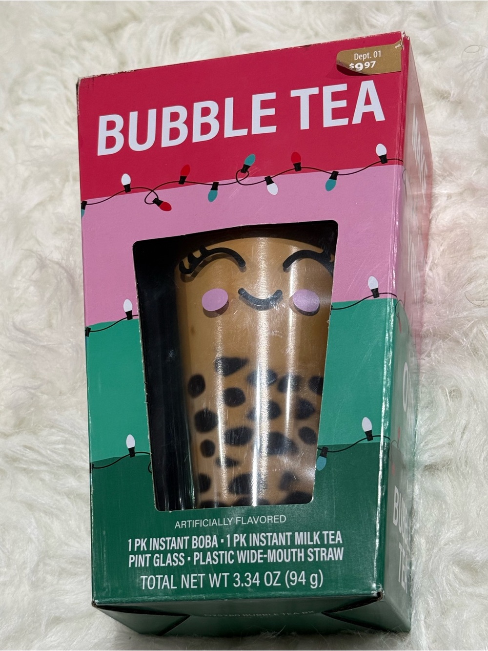 Bubble Tea with Instant Boba Milk Tea Gift Set